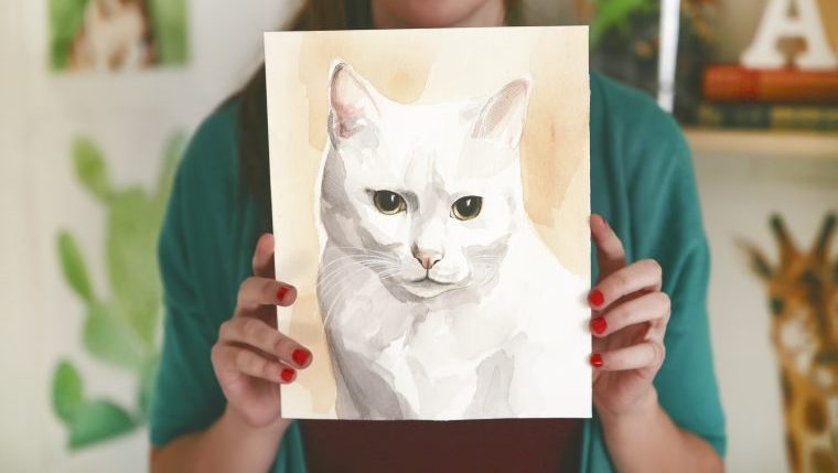 2 Fun Ways to Get a Custom Cat Portrait